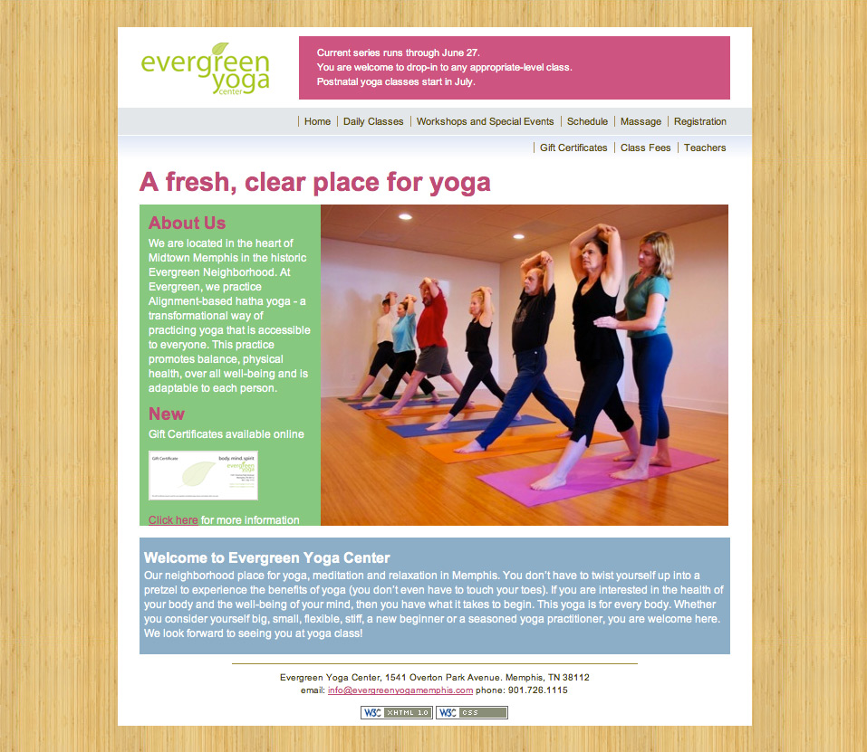 Evergreen Yoga Center